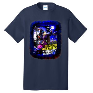 Funny Shadow Wizard Money Gang Tall T-Shirt