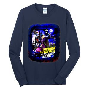 Funny Shadow Wizard Money Gang Tall Long Sleeve T-Shirt