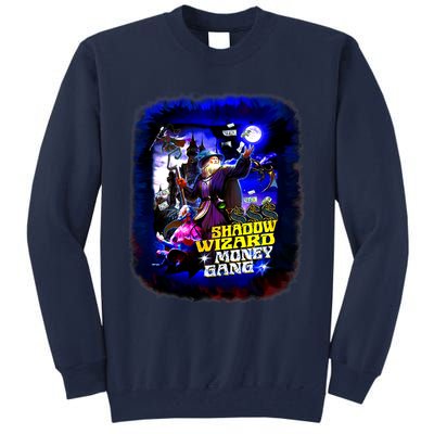 Funny Shadow Wizard Money Gang Tall Sweatshirt