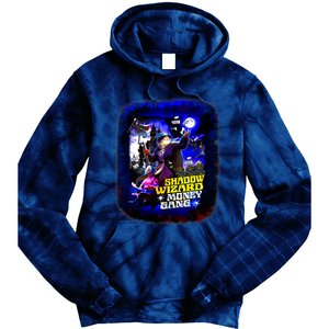 Funny Shadow Wizard Money Gang Tie Dye Hoodie