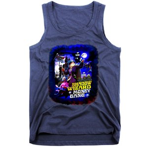 Funny Shadow Wizard Money Gang Tank Top