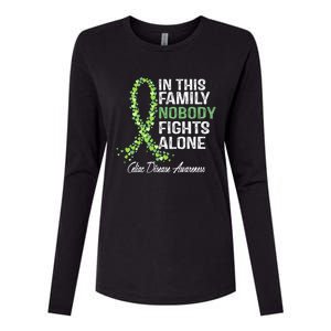 Family Support Warrior Fighter Celiac Disease Awareness Gift Womens Cotton Relaxed Long Sleeve T-Shirt