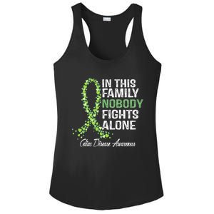 Family Support Warrior Fighter Celiac Disease Awareness Gift Ladies PosiCharge Competitor Racerback Tank