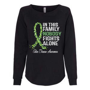 Family Support Warrior Fighter Celiac Disease Awareness Gift Womens California Wash Sweatshirt