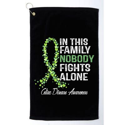 Family Support Warrior Fighter Celiac Disease Awareness Gift Golf Towel