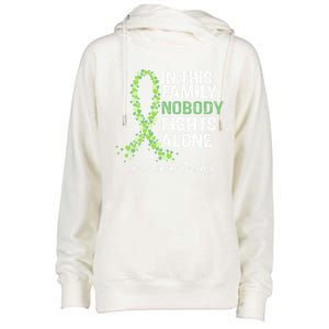 Family Support Warrior Fighter Celiac Disease Awareness Gift Womens Funnel Neck Pullover Hood