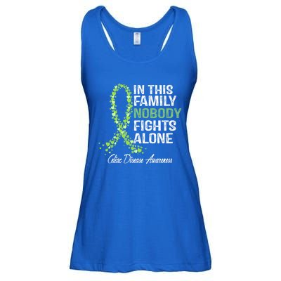 Family Support Warrior Fighter Celiac Disease Awareness Gift Ladies Essential Flowy Tank