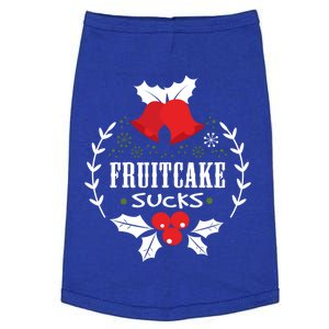 Fruitcake Sucks With Bells And Holly Christmas Holiday Gift Doggie Tank