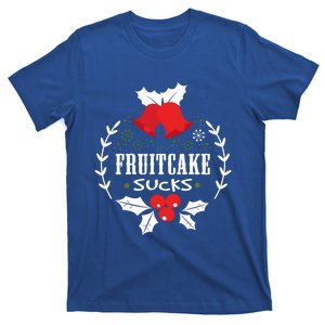 Fruitcake Sucks With Bells And Holly Christmas Holiday Gift T-Shirt