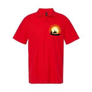 Funny Sarcastic Western This Is My Second Rodeo Cowboy Softstyle Adult Sport Polo