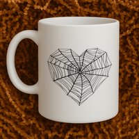 Funny Spider Web Design For Women Insect Web Lovers Mug