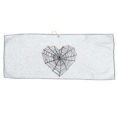 Funny Spider Web Design For Women Insect Web Lovers Large Microfiber Waffle Golf Towel