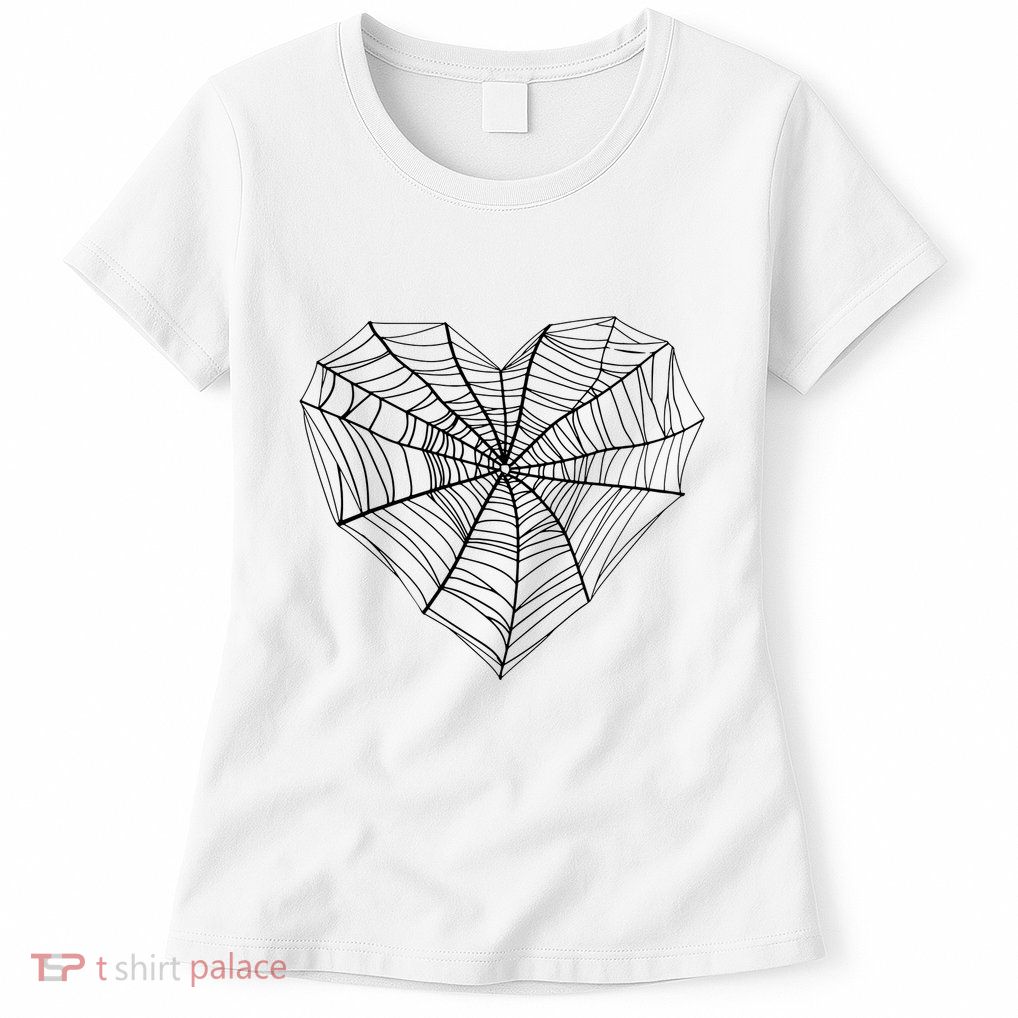 Funny Spider Web Design For Women Insect Web Lovers Women's T-Shirt
