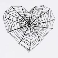 Funny Spider Web Design For Women Insect Web Lovers Short Acrylic Beanie