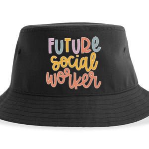 Future Social Worker Sustainable Bucket Hat