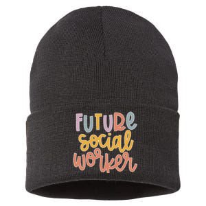 Future Social Worker Sustainable Knit Beanie