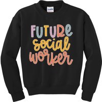 Future Social Worker Kids Sweatshirt