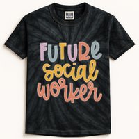 Future Social Worker Kids Tie-Dye T-Shirt