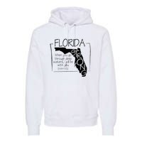 Florida Strong When You Go Through Deep Water Premium Hoodie