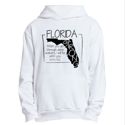 Florida Strong When You Go Through Deep Water Urban Pullover Hoodie