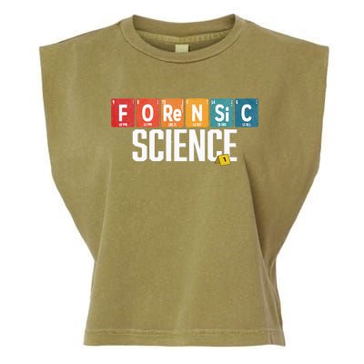 Forensic Science Week Garment-Dyed Women's Muscle Tee