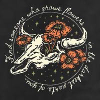 Find Someone Who Grows Flowers In The Darkest Parts Of You Golf Towel