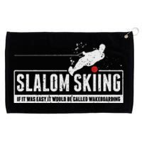 Funny Slalom Waterskiing Wakeboard Ski Vintage Style Gift Grommeted Golf Towel