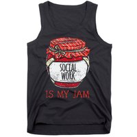 Fun Social Work Humor Funny Cute Social Worker Tank Top