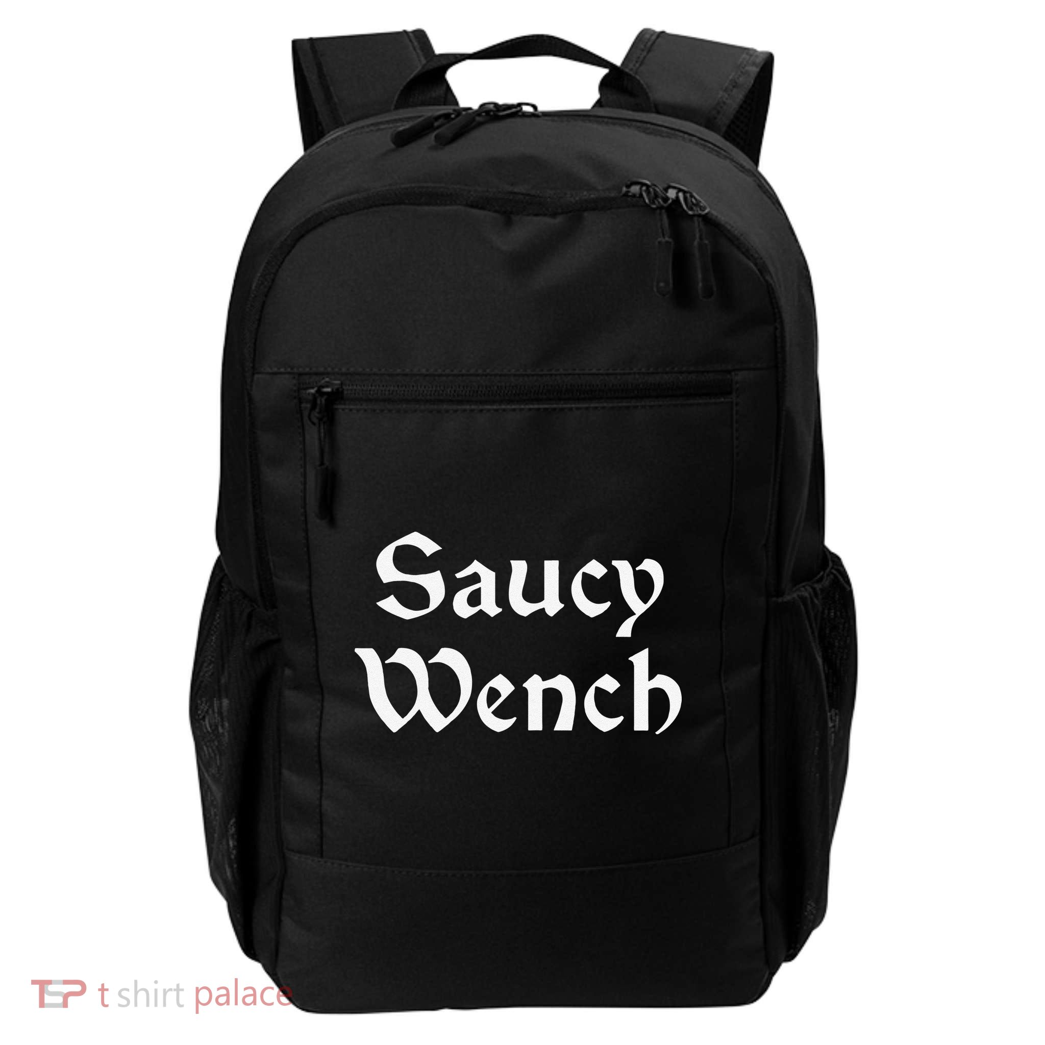Funny Saucy Wench Renaissance Fair Fayre Funny Renfest Halloween Daily Commute Backpack