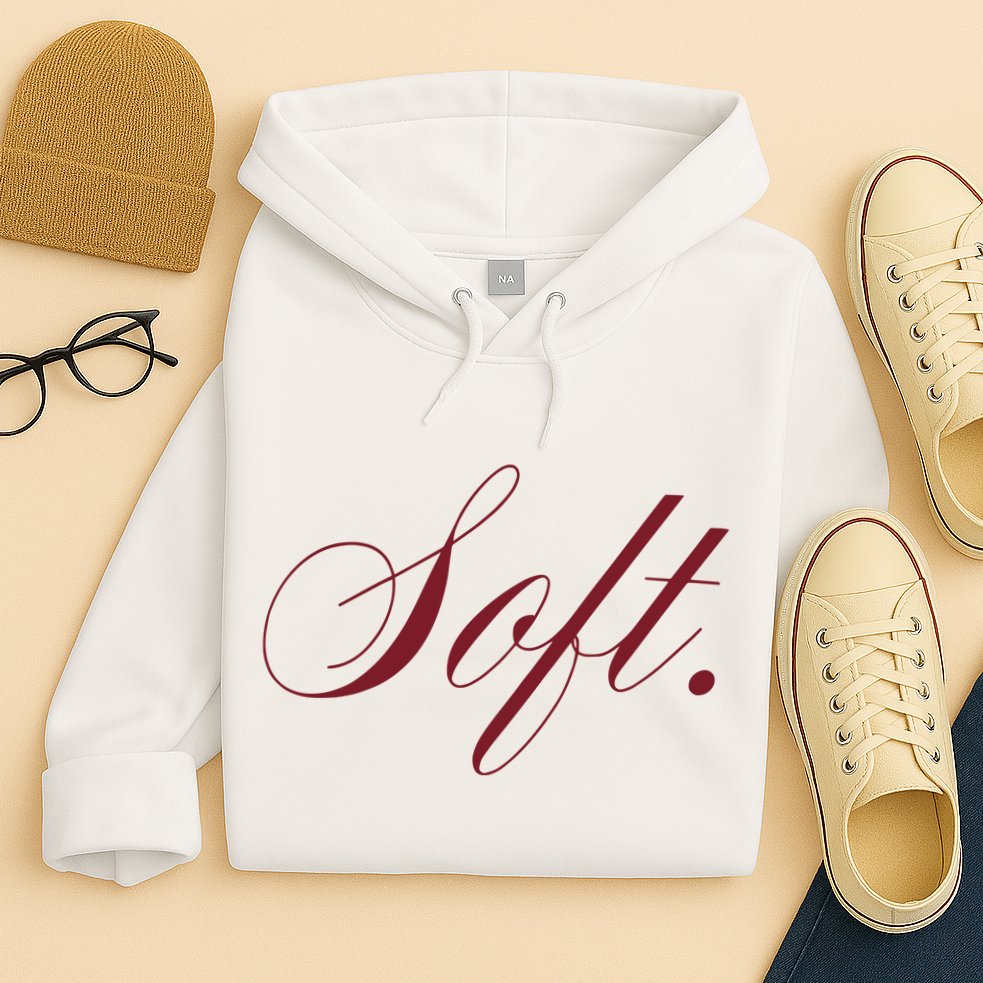 Flo Soft White Hoodie
