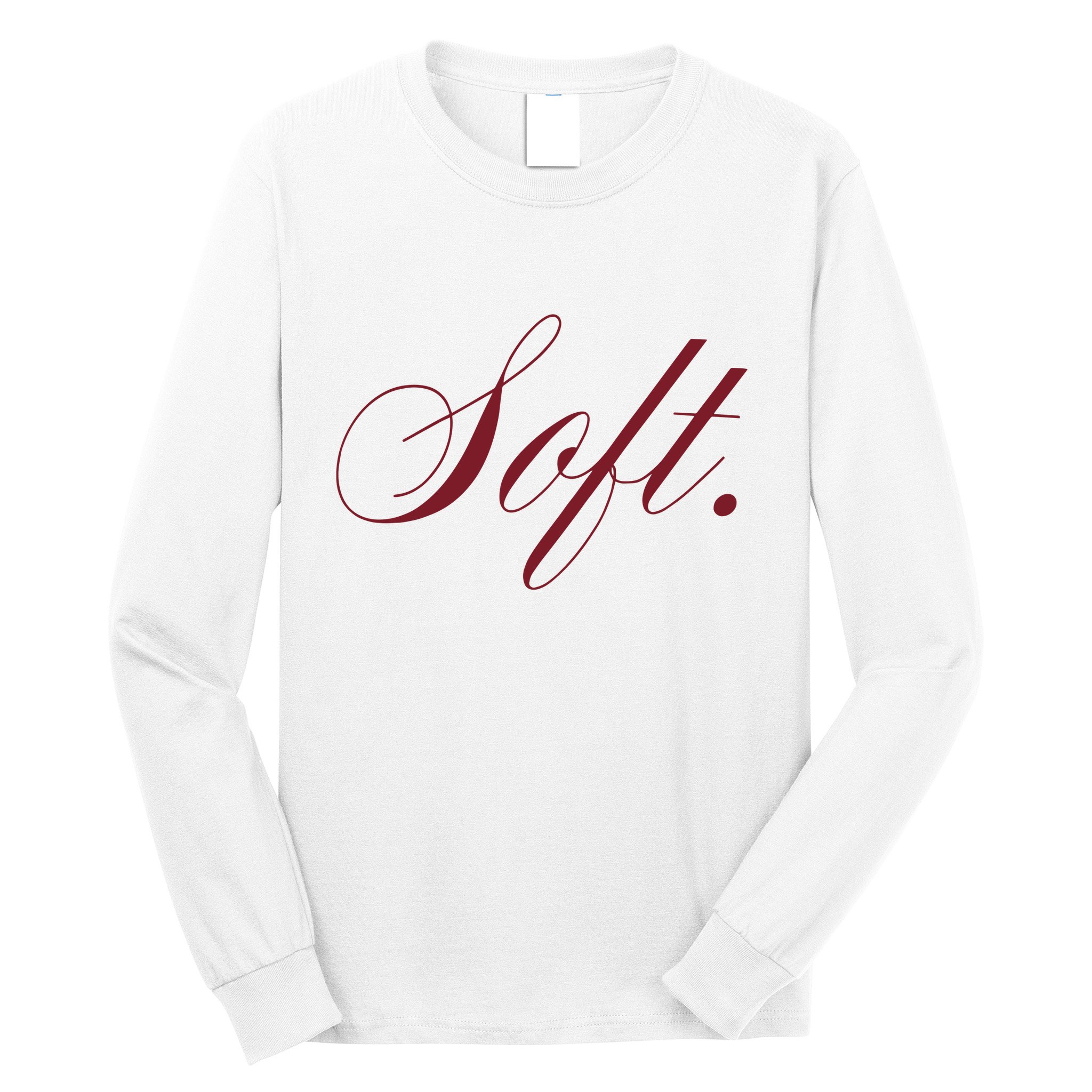 Flo Soft White Long Sleeve Shirt