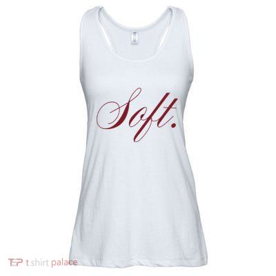 Flo Soft White Ladies Essential Flowy Tank