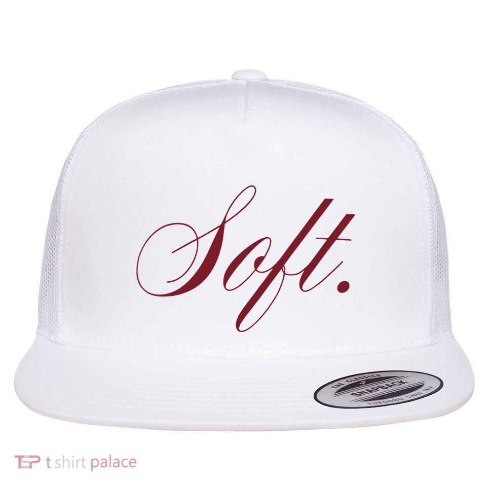Flo Soft White Flatbill Hat