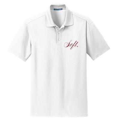 Flo Soft White Dry Zone Grid Polo