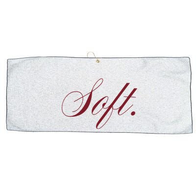 Flo Soft White Large Microfiber Waffle Golf Towel
