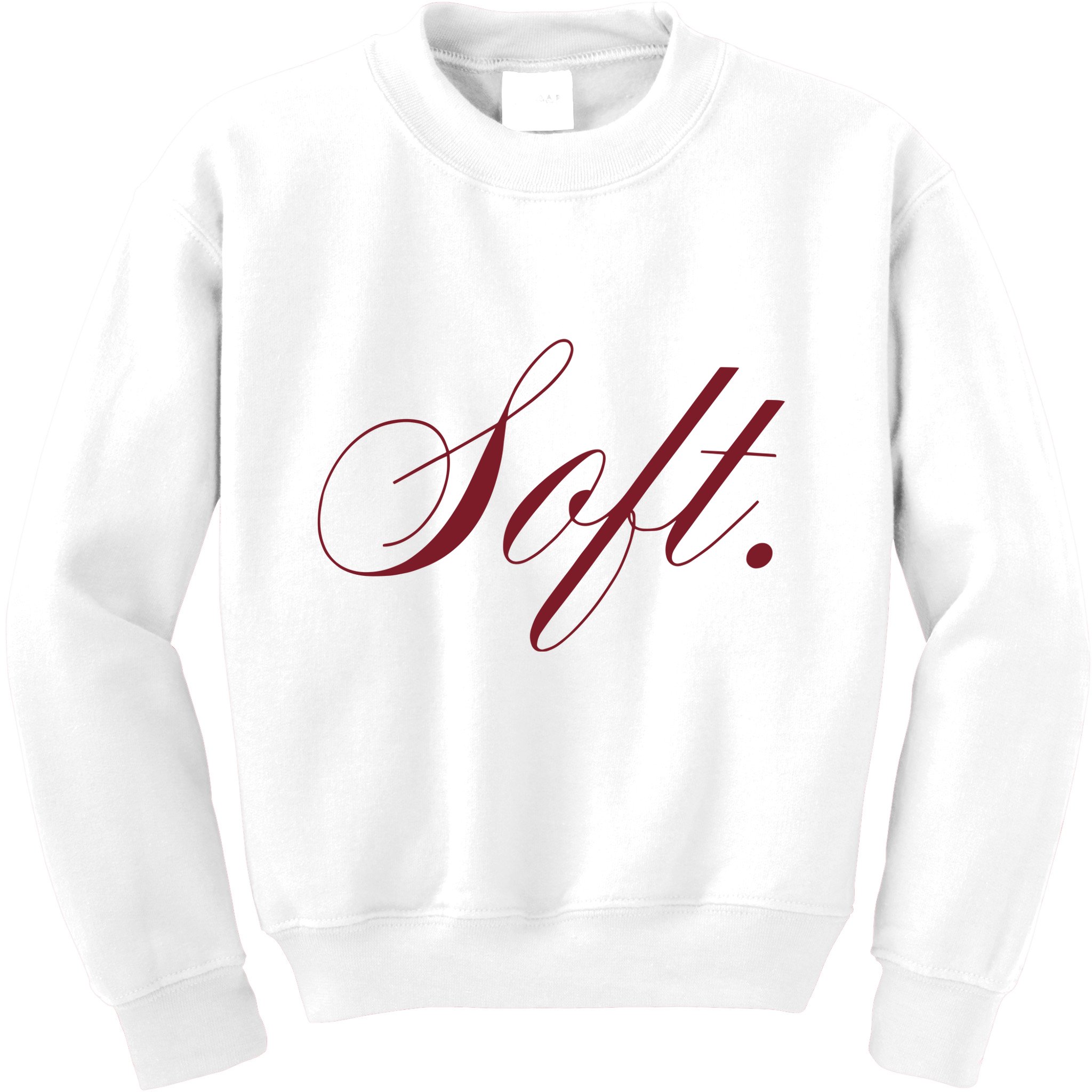 Flo Soft White Kids Sweatshirt
