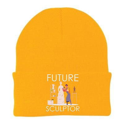 Future Sculptor Wood Carving Sculptor Gift Knit Cap Winter Beanie