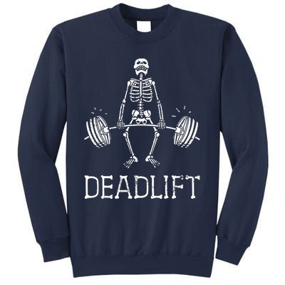 Funny Skeleton Weight Lifting Workout Sweatshirt