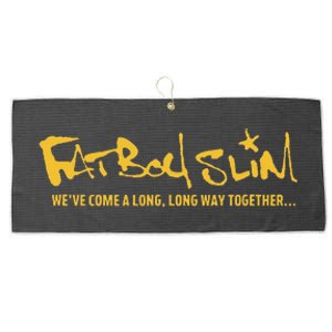 Fatboy Slim WeVe Come A Long Long Way Large Microfiber Waffle Golf Towel