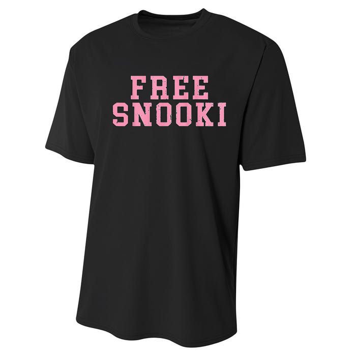 Free Snooki Woman For Friend Wife Mother Performance Sprint T-Shirt