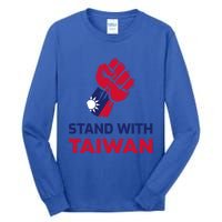 Fist Stand With Taiwan Gift Tall Long Sleeve T-Shirt