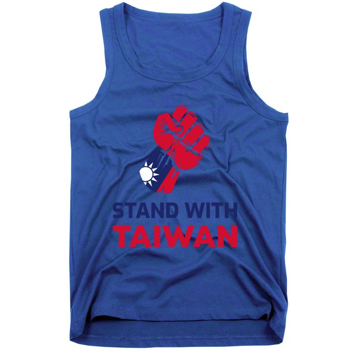 Fist Stand With Taiwan Gift Tank Top