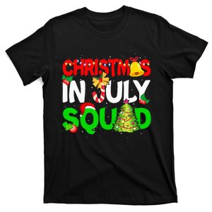 Funny Summer Xmas Christmas In July Squad T-Shirt