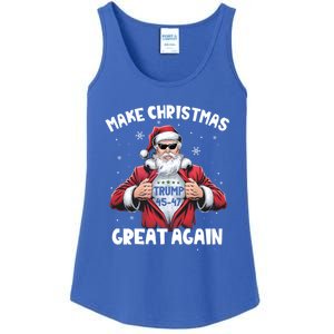 Funny Santa Xmas Trump Tear : Make Christmas Great Again Gift Ladies Essential Tank