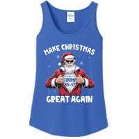 Funny Santa Xmas Trump Tear : Make Christmas Great Again Gift Ladies Essential Tank