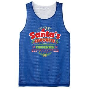 Funny Santa Xmas Gift Christmas Funny Gift For Carpenter Gift Mesh Reversible Basketball Jersey Tank