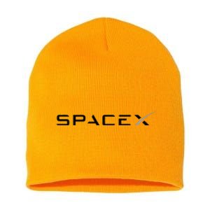 Funny Space X Logo Gift Short Acrylic Beanie