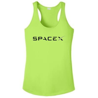 Funny Space X Logo Gift Ladies PosiCharge Competitor Racerback Tank