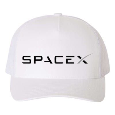 Funny Space X Logo Gift Yupoong Adult 5-Panel Trucker Hat