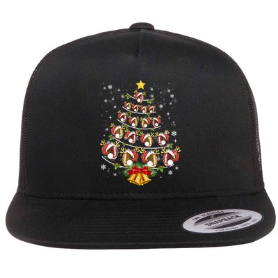 Football Sports Xmas American Football Christmas Tree Gift Flatbill Hat